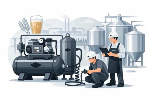 Best Air Compressor for Brewery Operations
