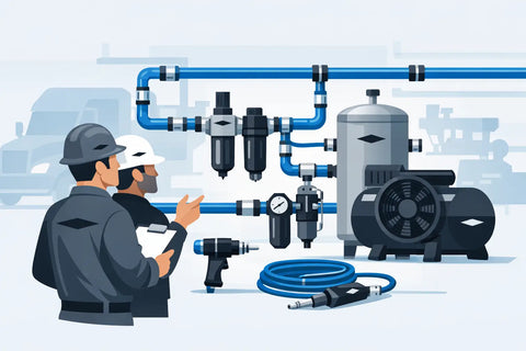 Prevost Compressed Air Piping Explained
