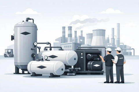 Industrial Compressed Air Storage Guide for Plants