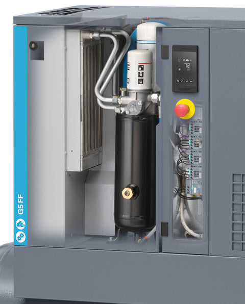 Atlas Copco G5 FF 7.5 HP Rotary Screw Compressor
