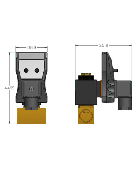 Electronic Timer Drain with Strainer