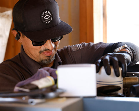Preventative maintenance service for industrial air compressor system