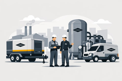 When Compressed Air System Rentals Make Sense