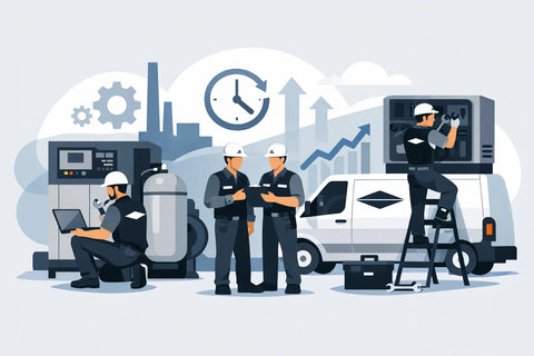 Best Air Compressor Service Plans for Uptime