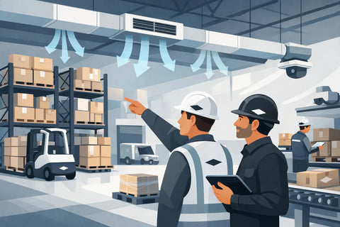 Warehouse Air Distribution Planning That Prevents Loss