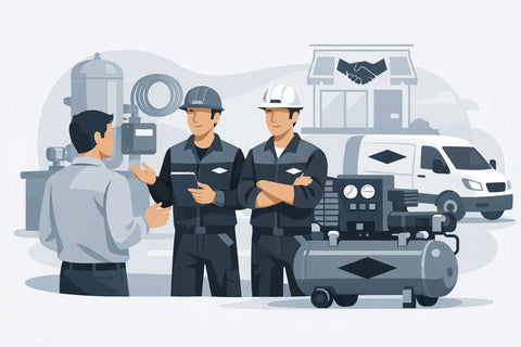 Choosing an Air Compressor Authorized Dealer
