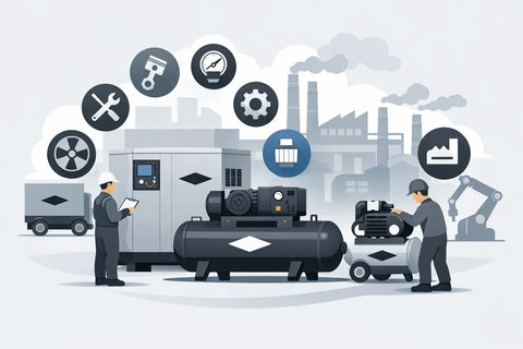 8 Best Industrial Air Compressor Brands