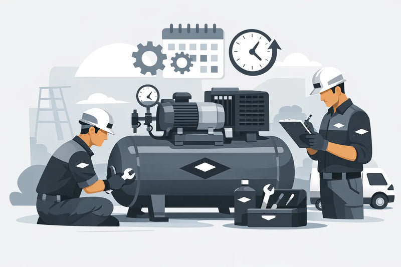 How Often to Service an Air Compressor – Advanced Air & Vacuum