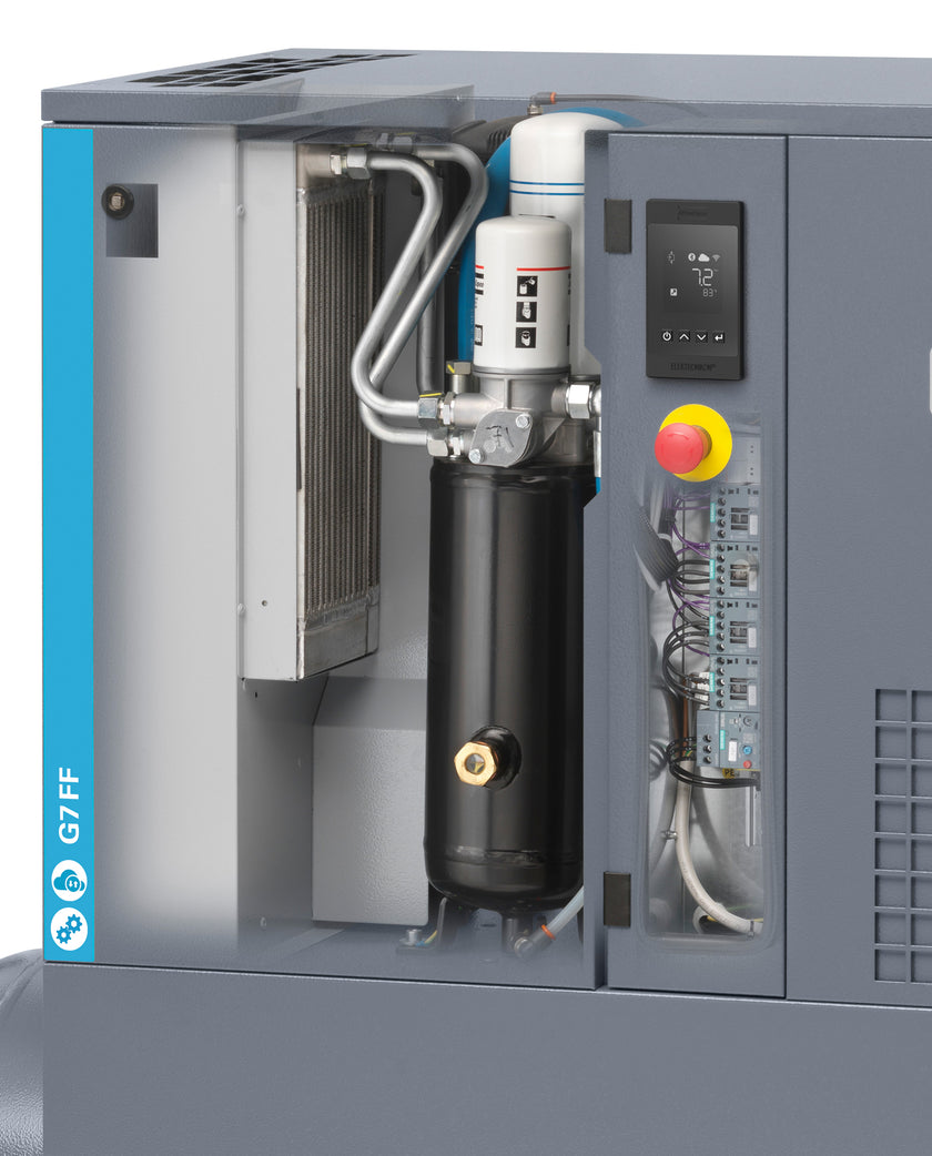 Atlas Copco G7 FF 10 HP Rotary Screw Compressor – Advanced Air & Vacuum