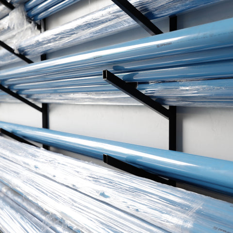 Aluminum pipe air distribution